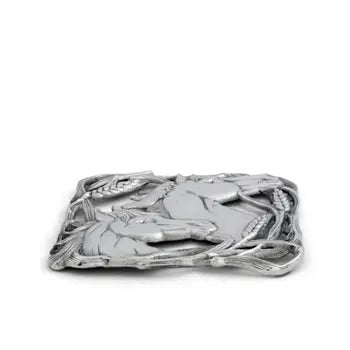 808 Horse with Wheat Trivet