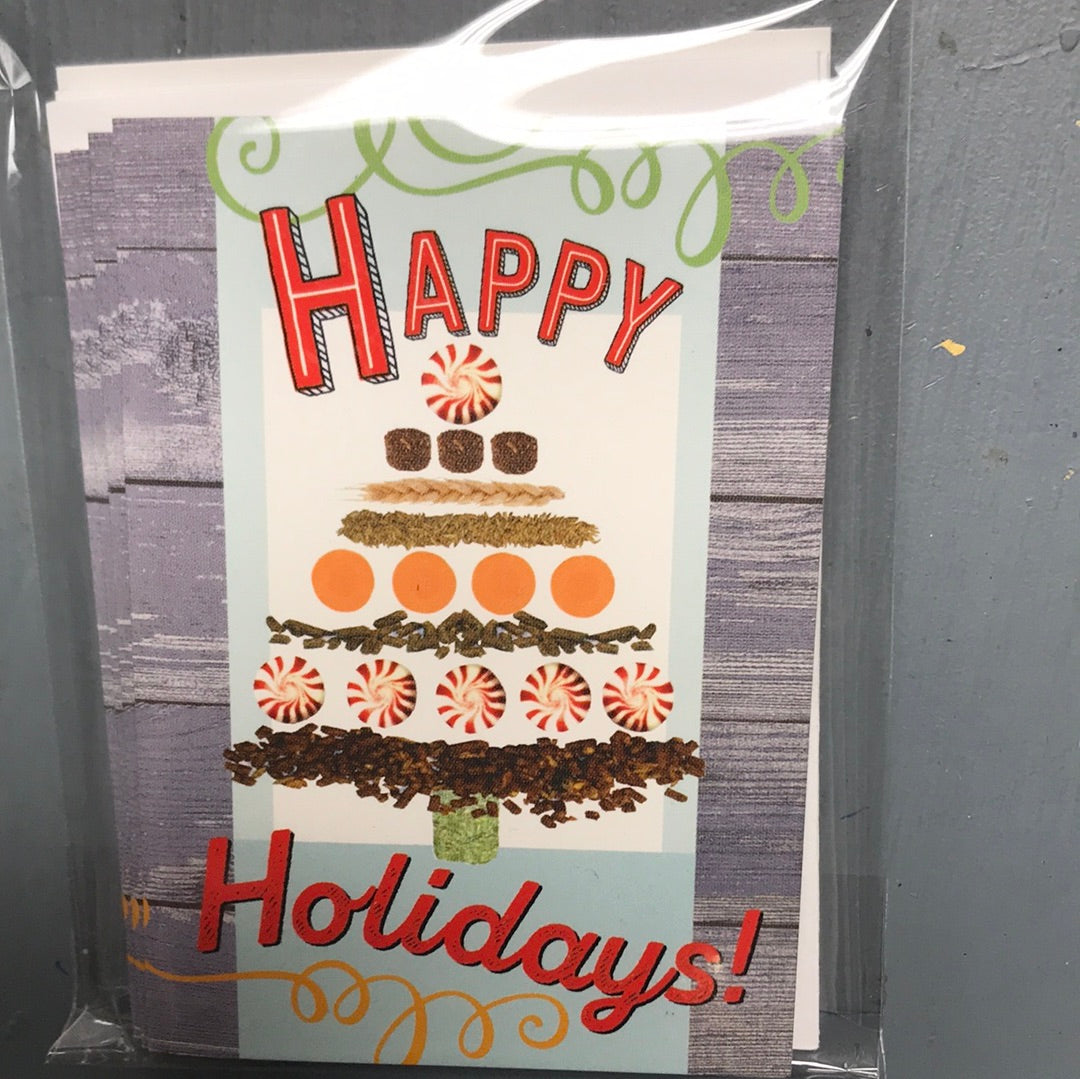 830 Gift Card HOLIDAY Envelope