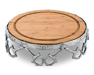 819 Equestrian Cheese Pedestal