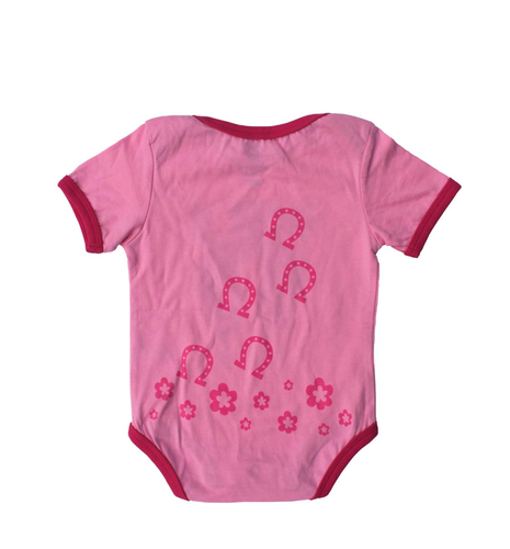 652 Pink Horse Bodysuit