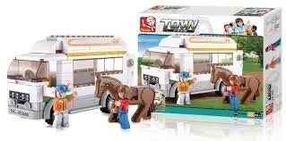 803 Building Blocks Horse Trailer