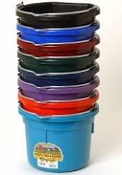 266 Flat Back Bucket 8Qt