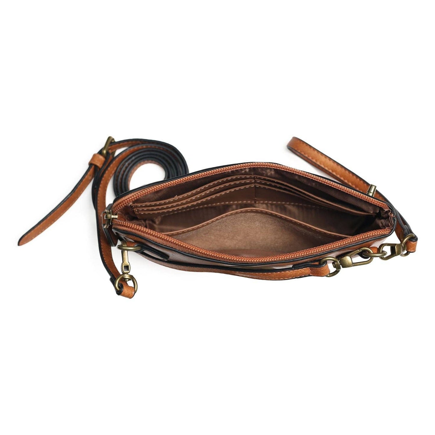 AWST Int'l Lila Vintage Snaffle Bit Clutch Crossbody Bag