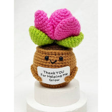 Load image into Gallery viewer, 🎁Positive Crochet Potted Succulent

