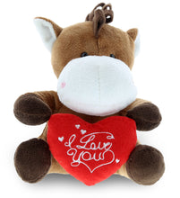Load image into Gallery viewer, Plush I Love You Red Heart - 6" Plush - Horse
