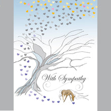 Load image into Gallery viewer, SOLDOUTHorse Sympathy Card: NEW With Sympathy
