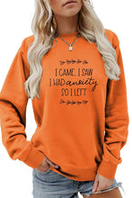 Load image into Gallery viewer, CWTSTL0440_WOMEN LETTER PRINTING LONG SLEEVE PULLOVER TEE
