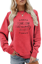 Load image into Gallery viewer, CWTSTL0440_WOMEN LETTER PRINTING LONG SLEEVE PULLOVER TEE
