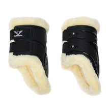 Load image into Gallery viewer, TuffRider Airflow Iron Man Sherpa Fleece Fetlock Boots
