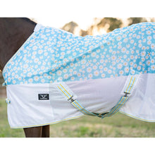 Load image into Gallery viewer, TuffRider Comfy Plus Daisy Print Fly Sheet
