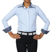 Load image into Gallery viewer, TuffRider Girls ADEY Double Collar Shirt

