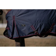 Load image into Gallery viewer, TuffRider 600 D Ripstop Standard Neck Light Weight Turnout Blanket with 100 GSM Fill
