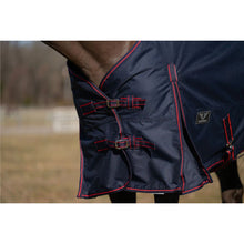 Load image into Gallery viewer, TuffRider 600 D Ripstop Standard Neck Light Weight Turnout Blanket with 100 GSM Fill
