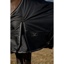 Load image into Gallery viewer, TuffRider 600 D Ripstop Standard Neck Light Weight Turnout Blanket with 100 GSM Fill
