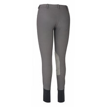 Load image into Gallery viewer, TuffRider Ladies Ribb Lowrise Pull-On Knee Patch Breeches

