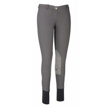 Load image into Gallery viewer, TuffRider Ladies Ribb Lowrise Pull-On Knee Patch Breeches
