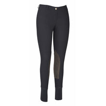 Load image into Gallery viewer, TuffRider Ladies Ribb Lowrise Pull-On Knee Patch Breeches
