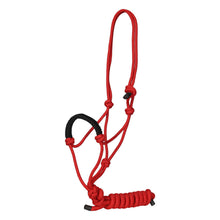 Load image into Gallery viewer, TuffRider Rugged Rope Halter Braided Noseband with matching lead
