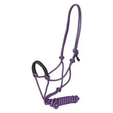 Load image into Gallery viewer, TuffRider Rugged Rope Halter Braided Noseband with matching lead
