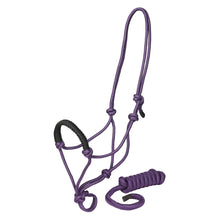 Load image into Gallery viewer, TuffRider Rugged Rope Halter Braided Noseband with matching lead
