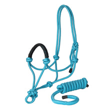 Load image into Gallery viewer, TuffRider Rugged Rope Halter Braided Noseband with matching lead
