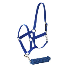 Load image into Gallery viewer, TuffRider Halter And Lead Rope Set With Breakaway Leather
