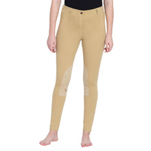 Load image into Gallery viewer, TuffRider Ladies Cotton Pull-On Knee Patch Plus Breeches
