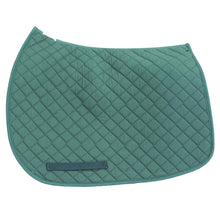 Load image into Gallery viewer, TuffRider Basic All Purpose Horse Riding Saddle Pad | Wither Relief Brushed Underside for Training and Competition
