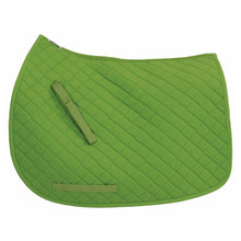 Load image into Gallery viewer, TuffRider Basic All Purpose Horse Riding Saddle Pad | Wither Relief Brushed Underside for Training and Competition
