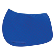 Load image into Gallery viewer, TuffRider Basic All Purpose Horse Riding Saddle Pad | Wither Relief Brushed Underside for Training and Competition
