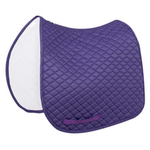 Load image into Gallery viewer, TuffRider Basic All Purpose Horse Riding Saddle Pad | Wither Relief Brushed Underside for Training and Competition
