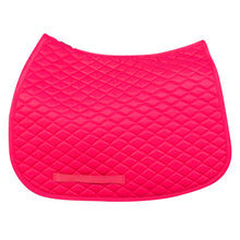 Load image into Gallery viewer, TuffRider Basic All Purpose Horse Riding Saddle Pad | Wither Relief Brushed Underside for Training and Competition

