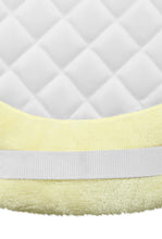 Load image into Gallery viewer, TuffRider Sherpa Fleece Trimmed Shaped Saddle Pad
