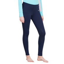 Load image into Gallery viewer, TuffRider Ladies Ventilated Schooling Tights
