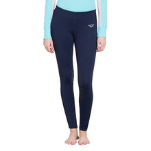 Load image into Gallery viewer, TuffRider Ladies Ventilated Schooling Tights

