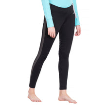 Load image into Gallery viewer, TuffRider Ladies Ventilated Schooling Tights

