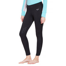 Load image into Gallery viewer, TuffRider Ladies Ventilated Schooling Tights
