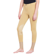 Load image into Gallery viewer, TuffRider Ladies Starter Lowrise Pull-On Knee Patch Breeches
