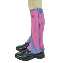 Load image into Gallery viewer, TuffRider Children's Keeneland Synthetic Half Chaps
