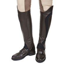 Load image into Gallery viewer, TuffRider Ladies Derby Leather Half Chaps
