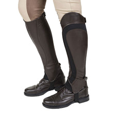 Load image into Gallery viewer, TuffRider Ladies Derby Leather Half Chaps
