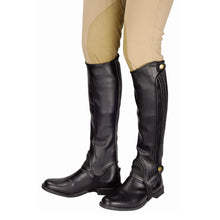 Load image into Gallery viewer, TuffRider Adult Grippy Grain Half Chaps
