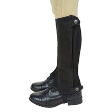 Load image into Gallery viewer, TuffRider Children's Saratoga Synthetic Half Chaps

