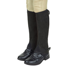 Load image into Gallery viewer, TuffRider Children's Saratoga Synthetic Half Chaps
