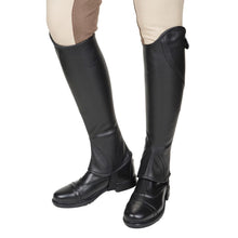 Load image into Gallery viewer, TuffRider Ladies Belmont Plus Leather Half Chaps
