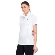 Load image into Gallery viewer, TuffRider Ladies Kirby Kwik Dry Short Sleeve Show Shirt
