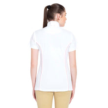 Load image into Gallery viewer, TuffRider Ladies Kirby Kwik Dry Short Sleeve Show Shirt
