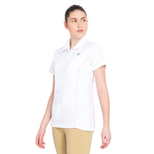 Load image into Gallery viewer, TuffRider Ladies Kirby Kwik Dry Short Sleeve Show Shirt
