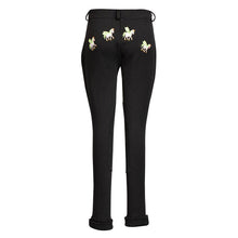 Load image into Gallery viewer, TuffRider Children's Unicorn Unifleece Pull-On Knee Patch Winter Jodhpurs
