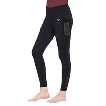 Load image into Gallery viewer, TuffRider Women Minerva Mesh Pocket EquiCool Tights
